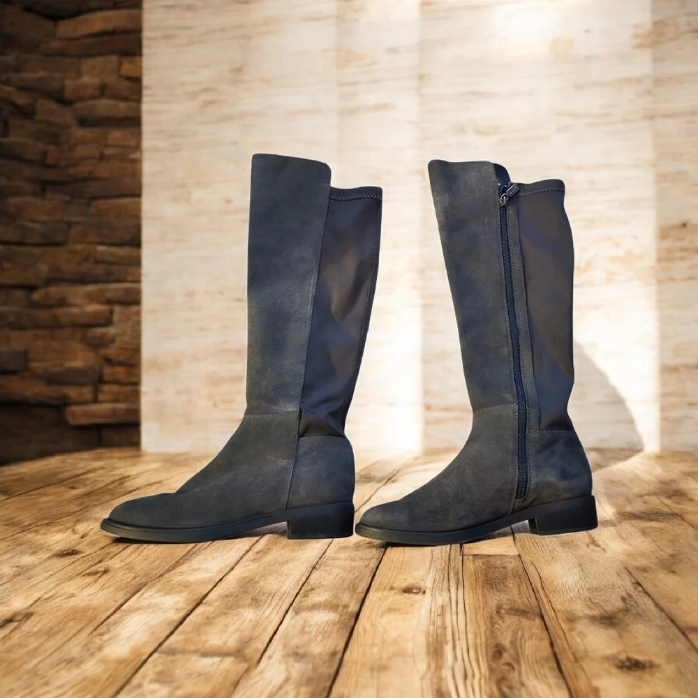 Blondo Over the Knee Boots in Grey Women's Size 8.5 8-1/2